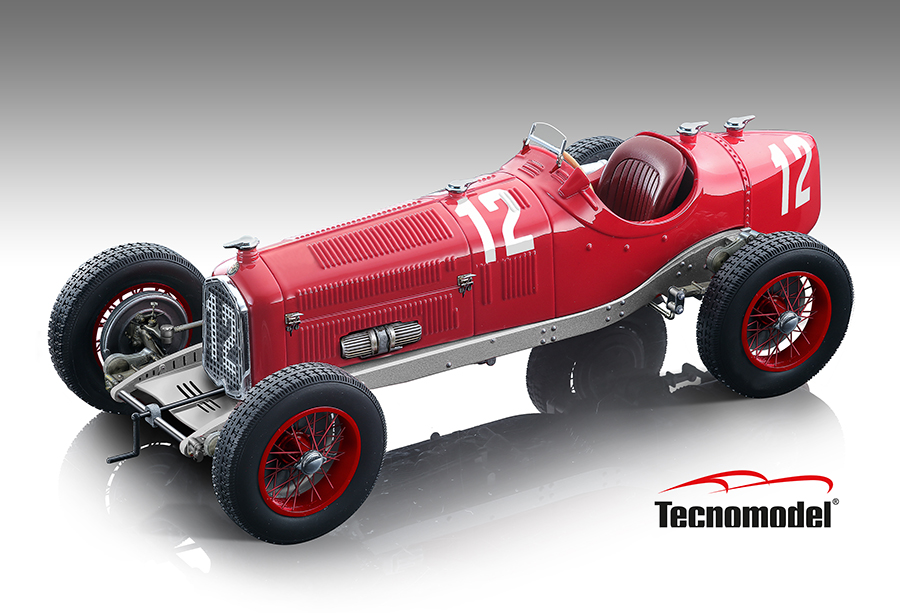 (image for) Alfa Romeo P3 Tipo B #12 - Nuvolari, Winner, 1932 French GP